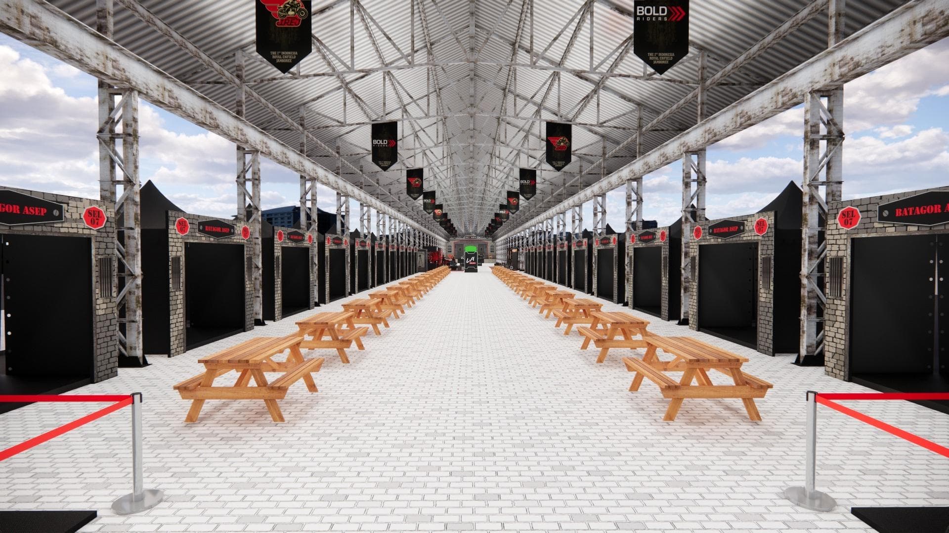 Food & beverage lounge area