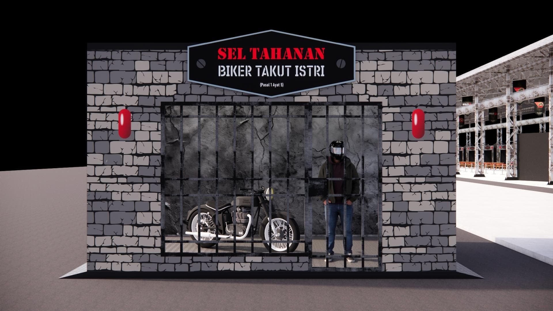 Photo — wall of fame motor booth