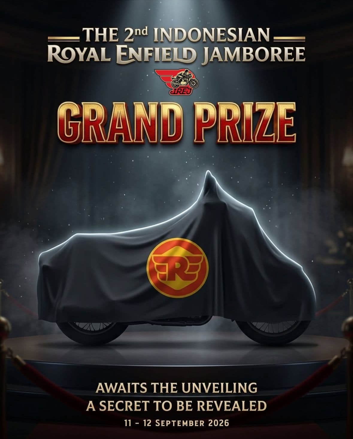 Grand Prize — 1 unit Royal Enfield motorcycle