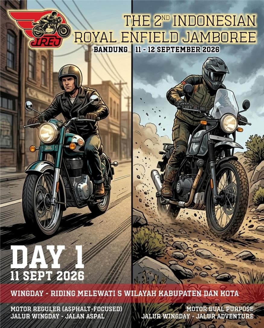 The 2nd Indonesian Royal Enfield Jamboree — campaign poster